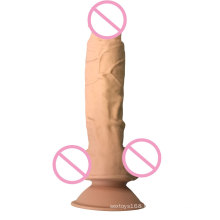 Double Medical  silicone Realistic Soft Dildo with the keel Big Large Dick for Women Cyber Skin Suction Cup Penis youjizz com